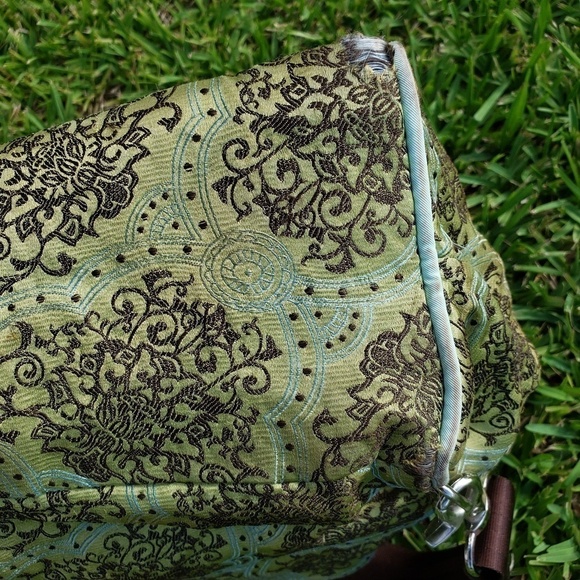 Petunia Pickle Bottom Boxy Backpack Diaper Bag Green Mint - Picture 6 of 13